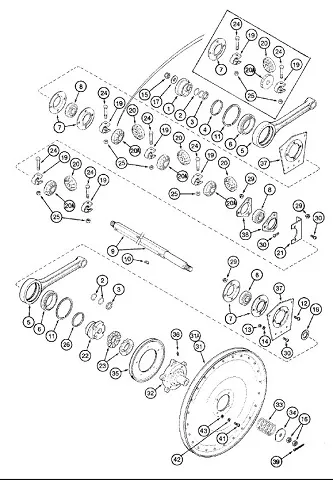 1970192C2 - Вал привода шнеков зерновых 2366